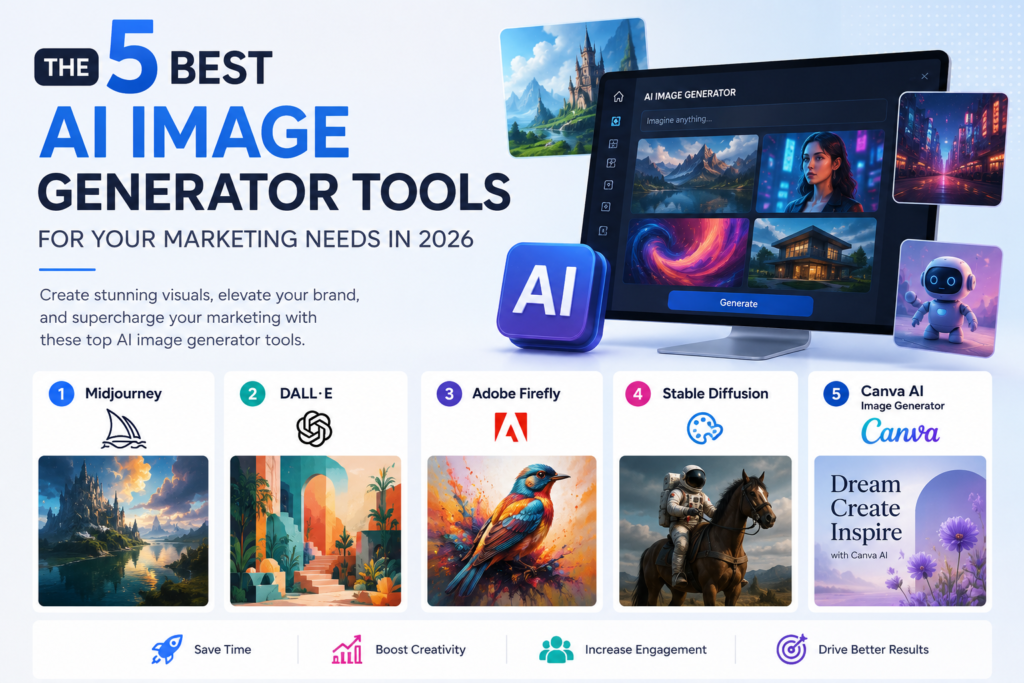 The 5 Best AI Image Generator Tools for Your Marketing Needs in 2026