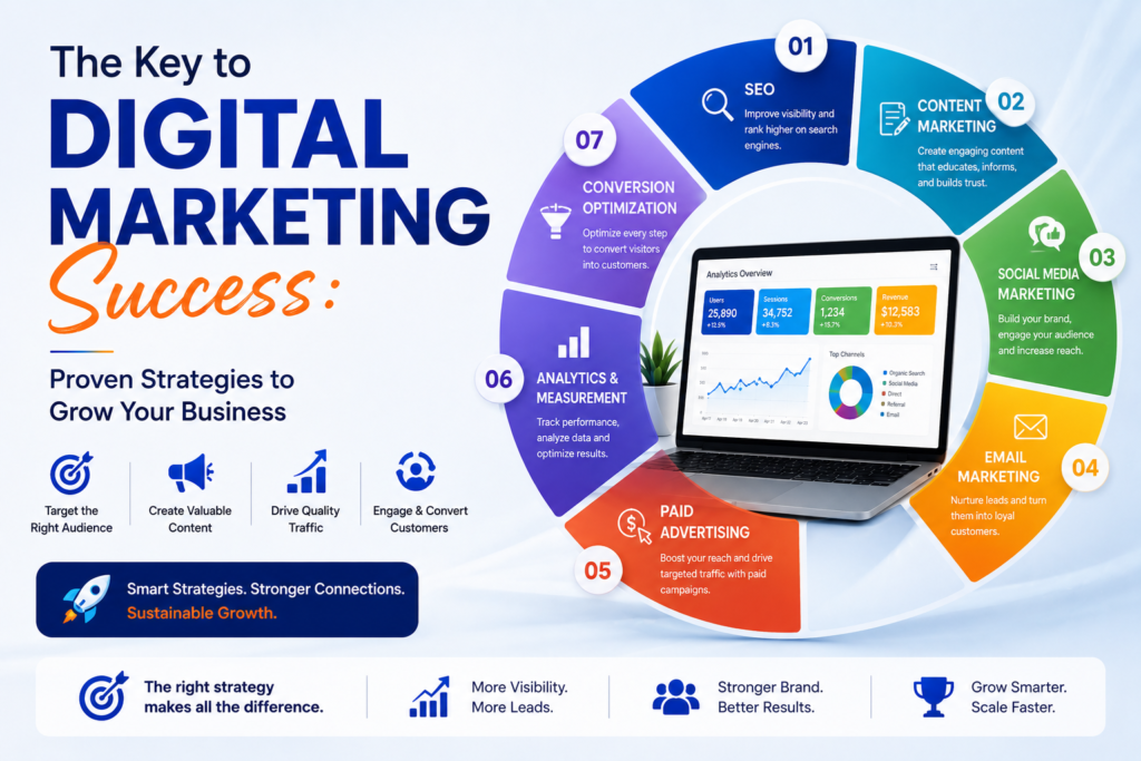 The Key to Digital Marketing Success: Proven Strategies to Grow Your Business